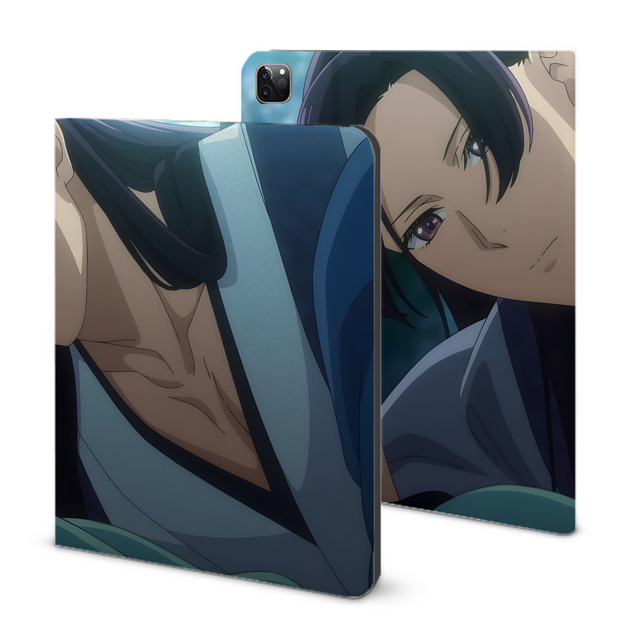 （画像用） 薬屋のひとりごと The Apothecary Diaries IPad ケース ブック型 PUレザー TPU 耐衝撃 軽量 薄型 ペン収納なし 全面保護 IPad 各モデル対応